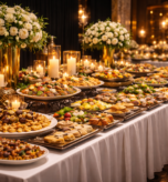 Catering table decoration